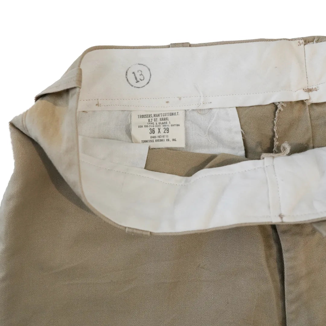 70s 「US Army」Chino trouser|1970年代「アメリカ軍」チノパンツ