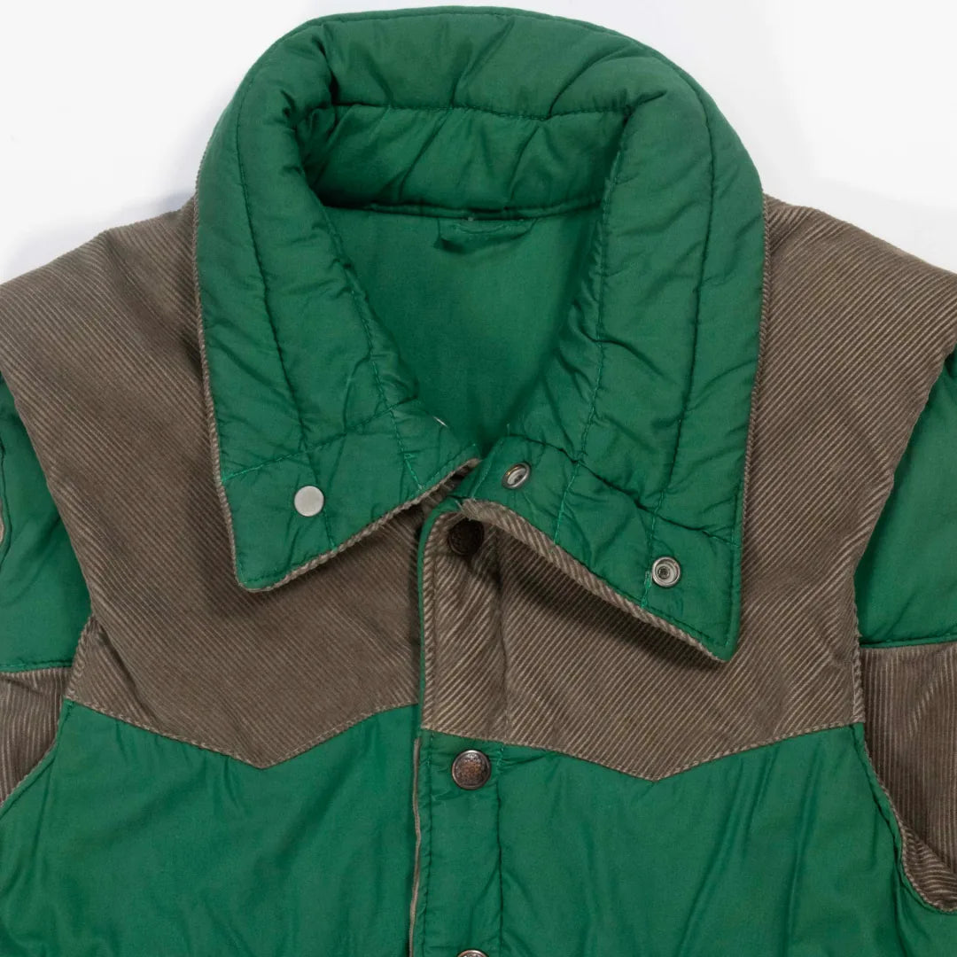 70s~「unknown store brand」Down vest|1970年代「ブランド不明」ストアブランドダウンベスト