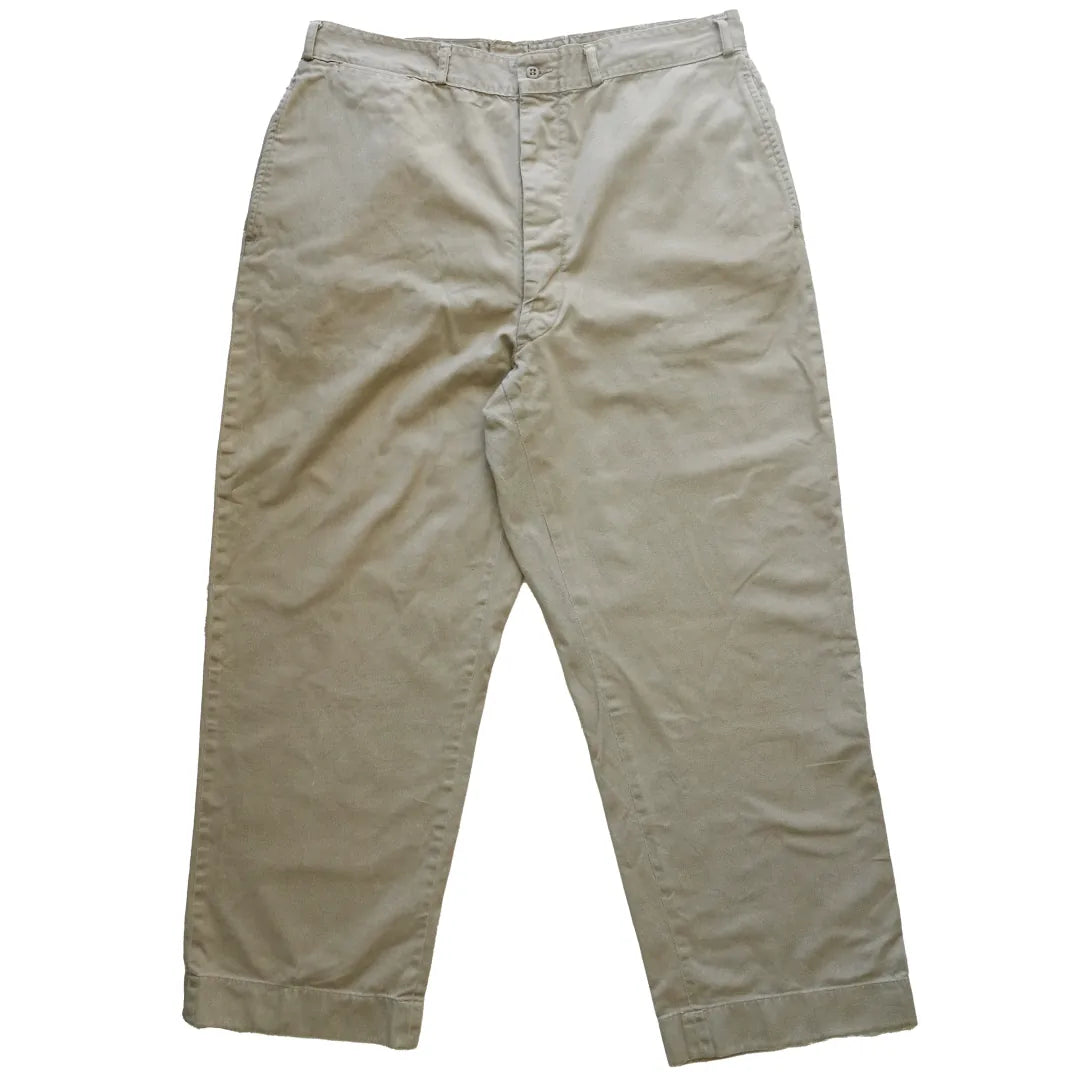 50s 「US Army」Chino trouser|1950年代「アメリカ軍」チノパンツ