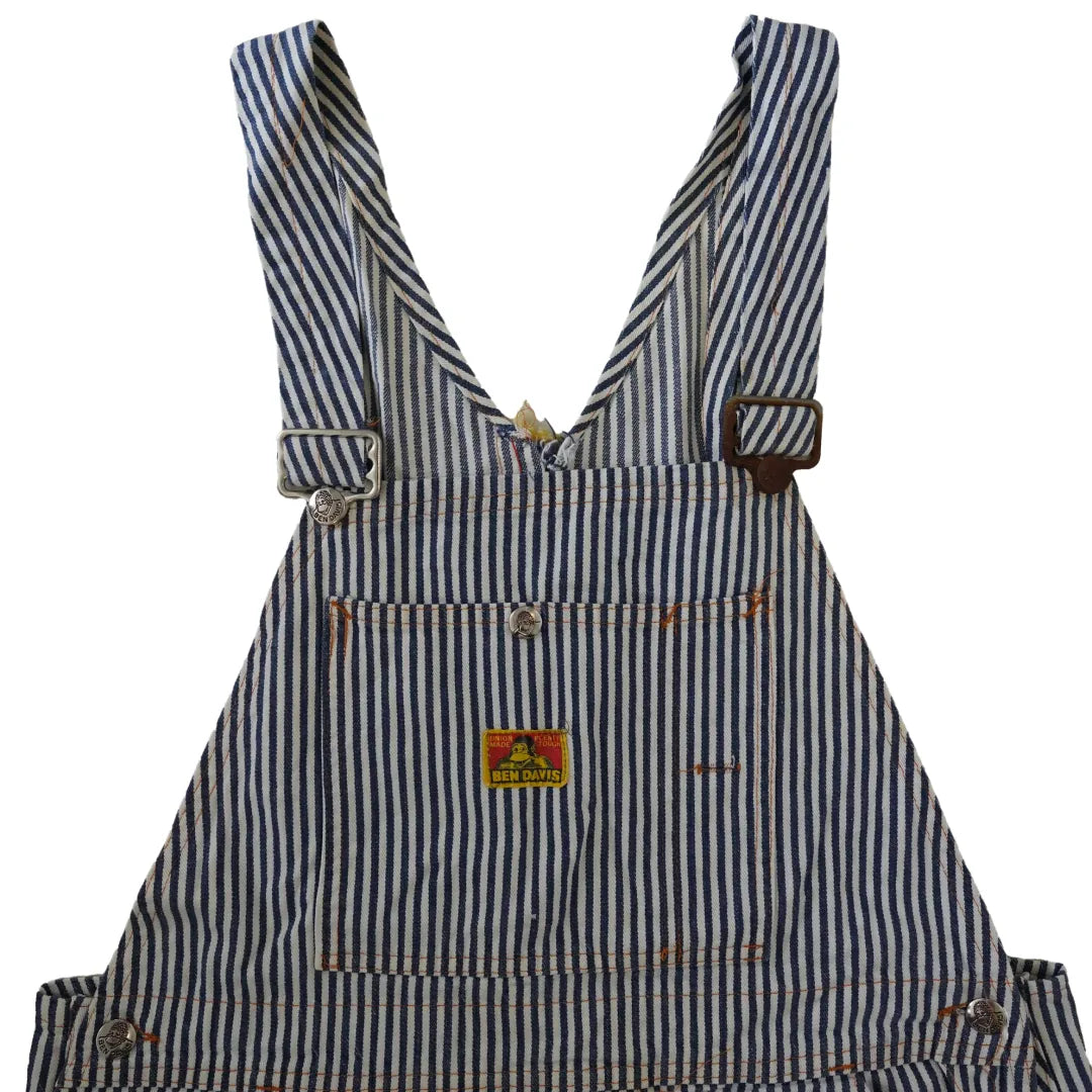 70s~「Ben Davis」Hickory overalls|1970年代~「ベンデイビス」ヒッコリーオーバーオール