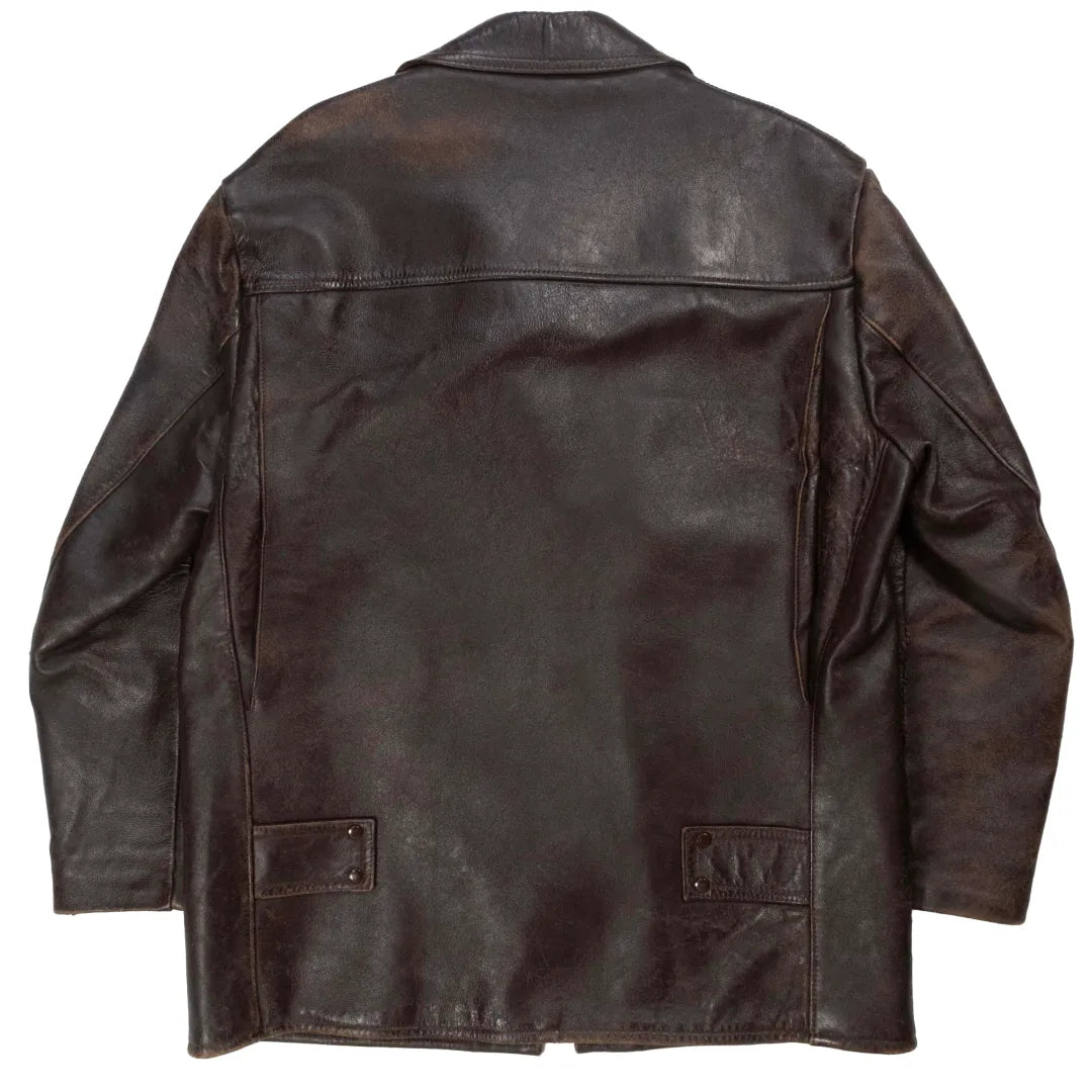 60s~ 「Euro vintage」leather carcoat|1960年代「ユーロヴィンテージ」レザーカーコート
