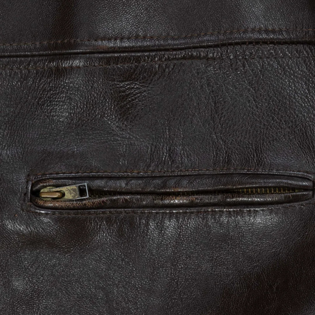 60s~ 「Euro vintage」leather carcoat|1960年代「ユーロヴィンテージ」レザーカーコート