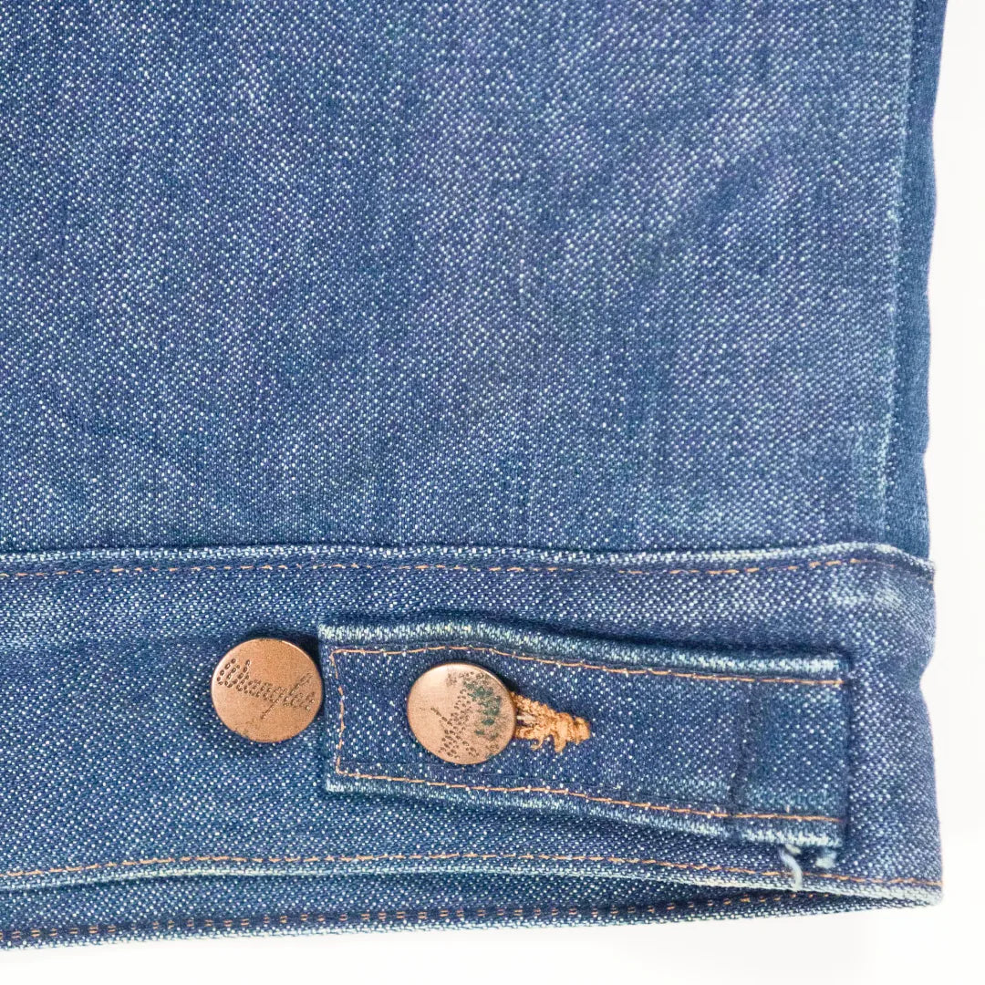 80s「Wrangler」Denim boa jacket|1980年代「ラングラー」デニムボアジャケット