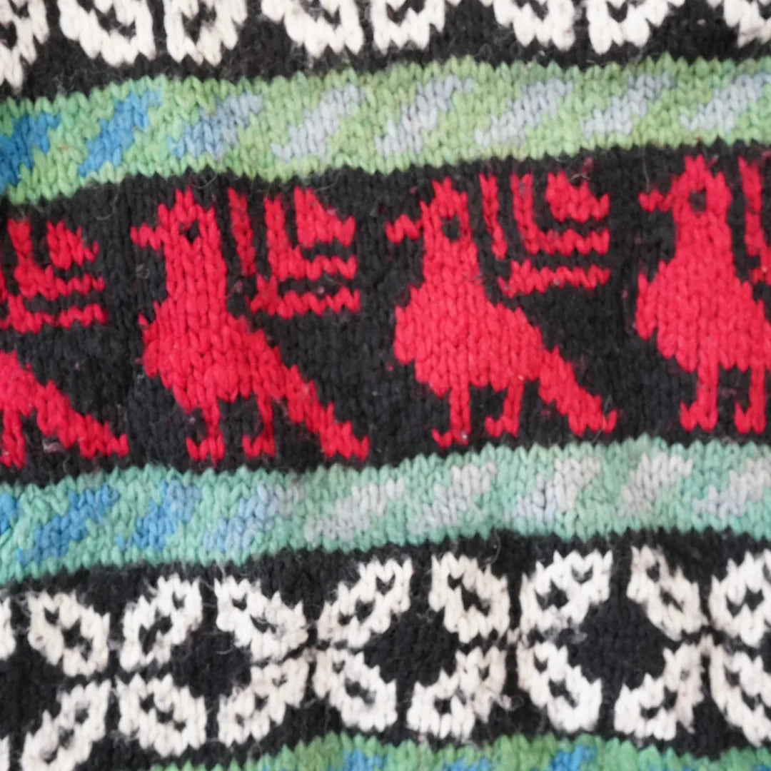 90s「Hand made」Ecuador knit|1990年代「ハンドメイド」エクアドルニット