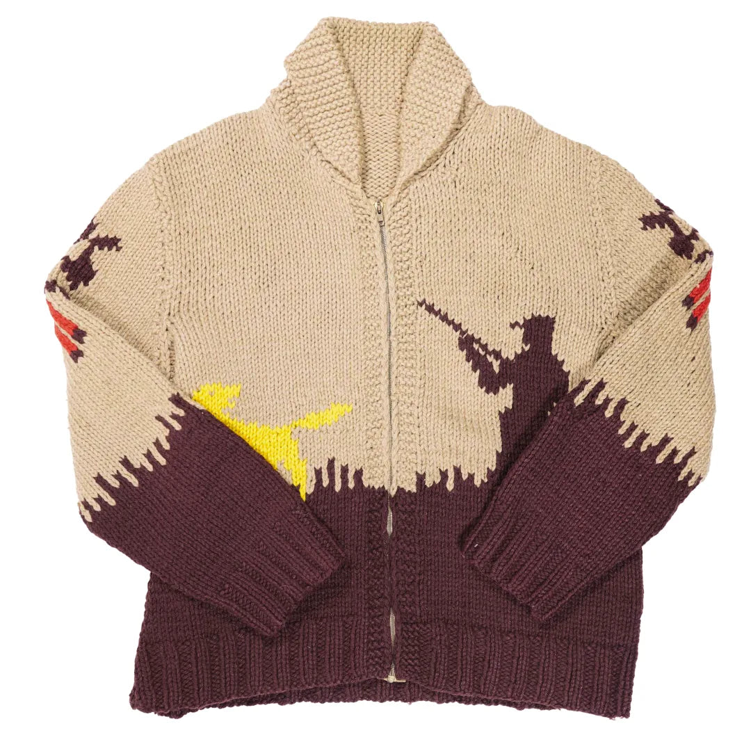 60s「unknown」Cowichan knit|1960年代「ブランド不明」カウチンニット