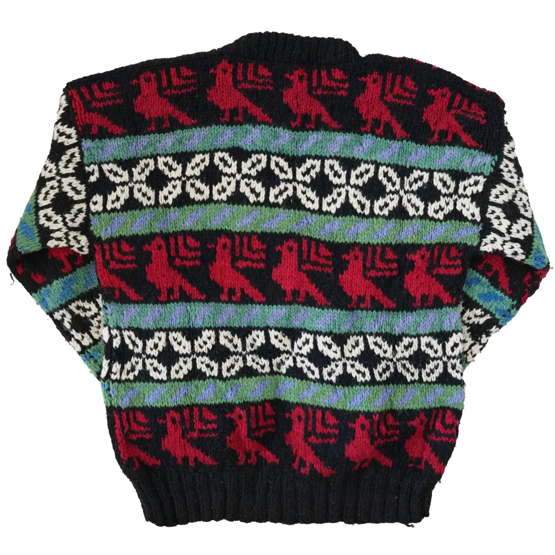 90s「Hand made」Ecuador knit|1990年代「ハンドメイド」エクアドルニット