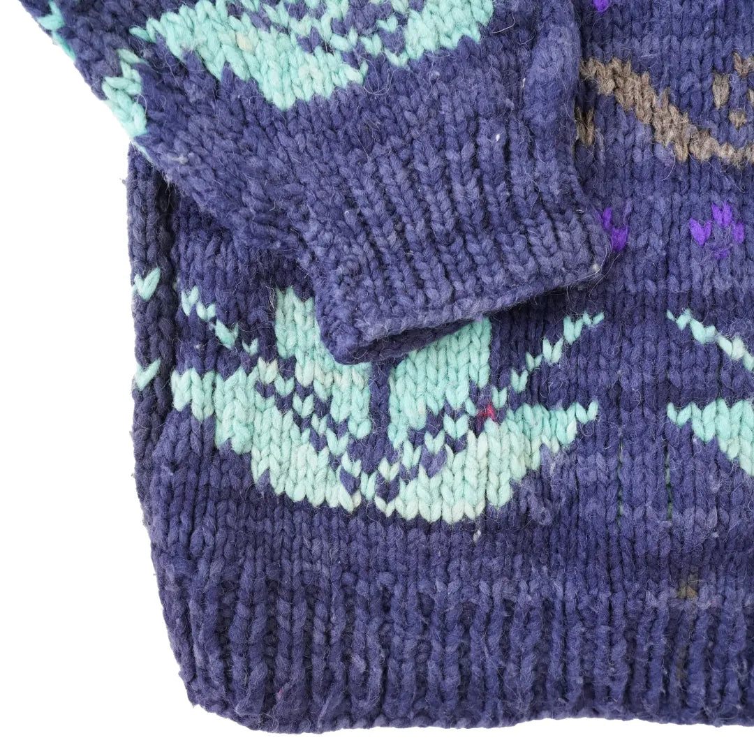 90s~「Hand made」Ecuador knit|1990年代~「ハンドメイド」エクアドルニット