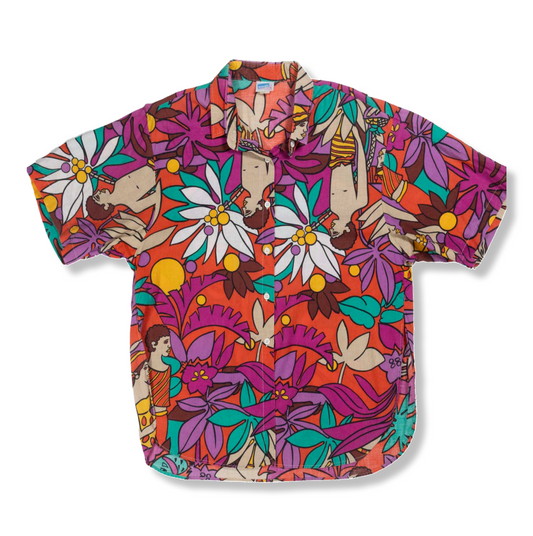 70s「Wrangler」Multi color shirt