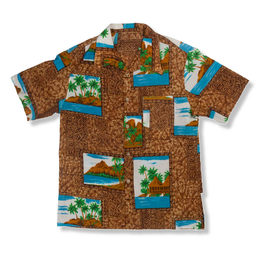 70s「unknown」Aloha shirt