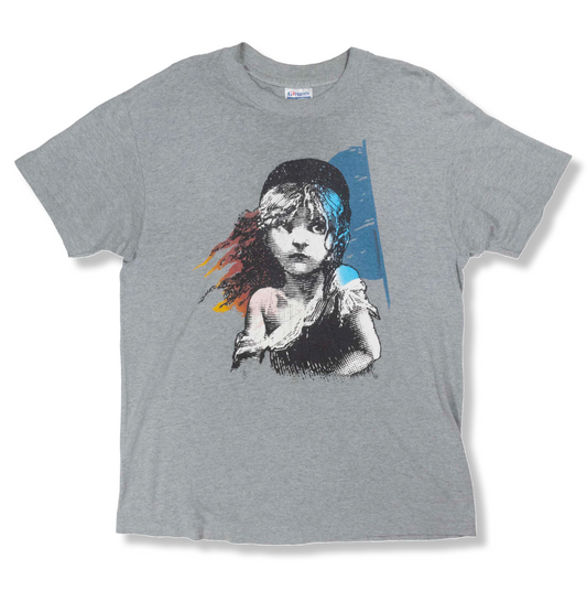 80s 「Hanes」Les Miserables T-shirt