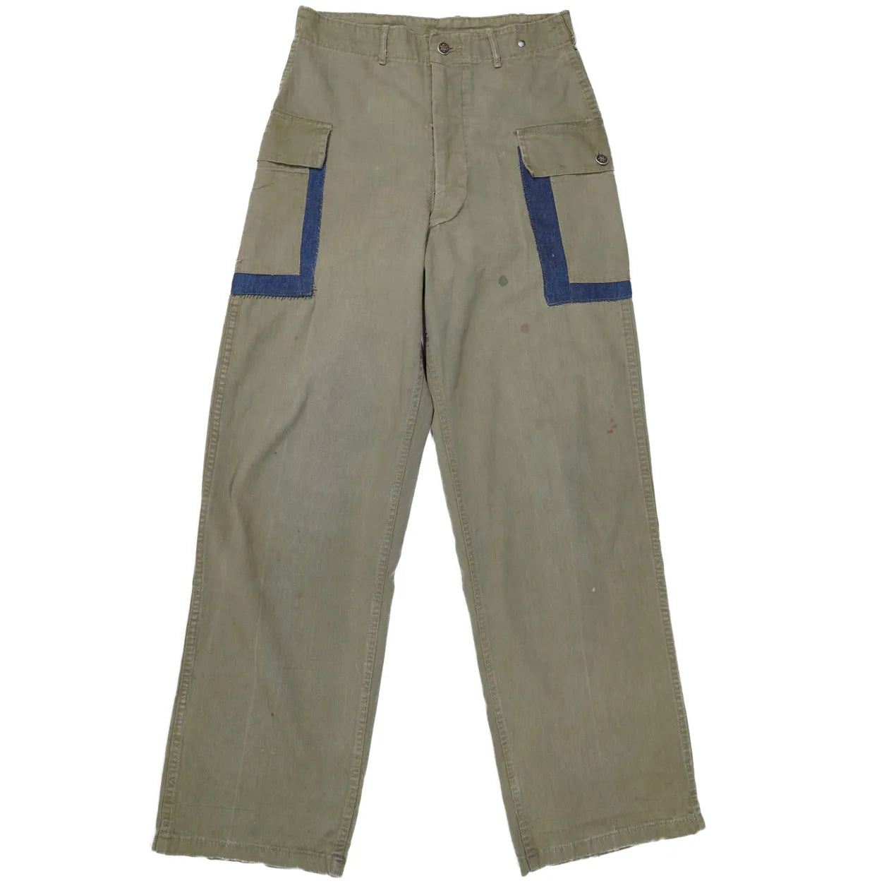 40s 「US Army」M-43 HBT remake pants｜1940年代「アメリカ軍」M-43リメイクヘリンボーンパンツ