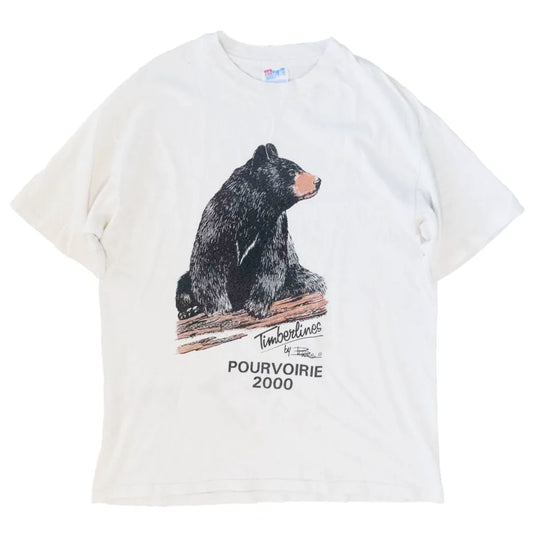 90s 「Hanes」Bear T-shirt｜1990年代「ヘインズ」熊Tシャツ