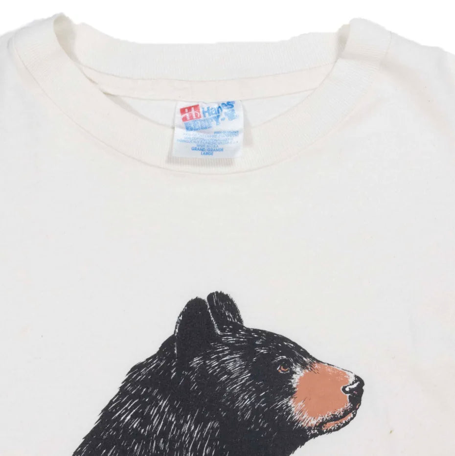 90s 「Hanes」Bear T-shirt｜1990年代「ヘインズ」熊Tシャツ