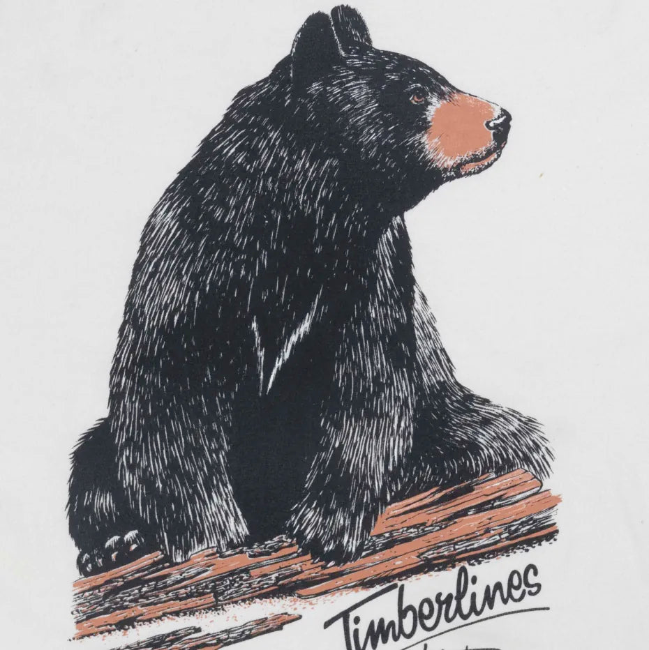 90s 「Hanes」Bear T-shirt｜1990年代「ヘインズ」熊Tシャツ