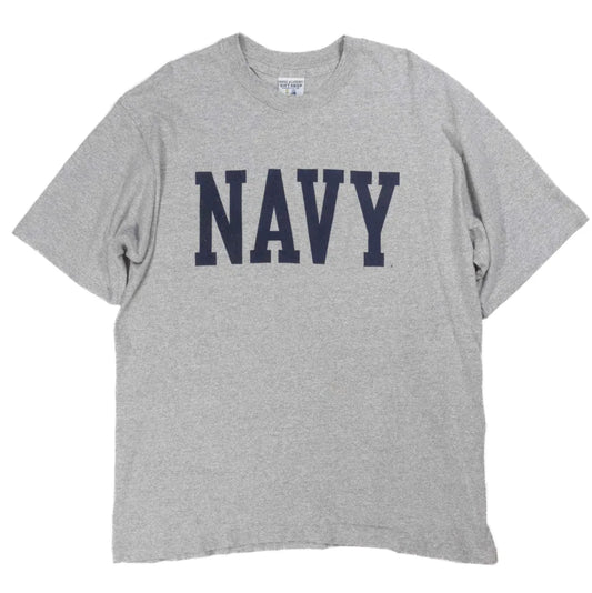 90s 「NAVAL ACADEMY GIFT SHOP」NAVY T-shirt｜1990年代「ナーバルアカデミーギフトショップ」Tシャツ