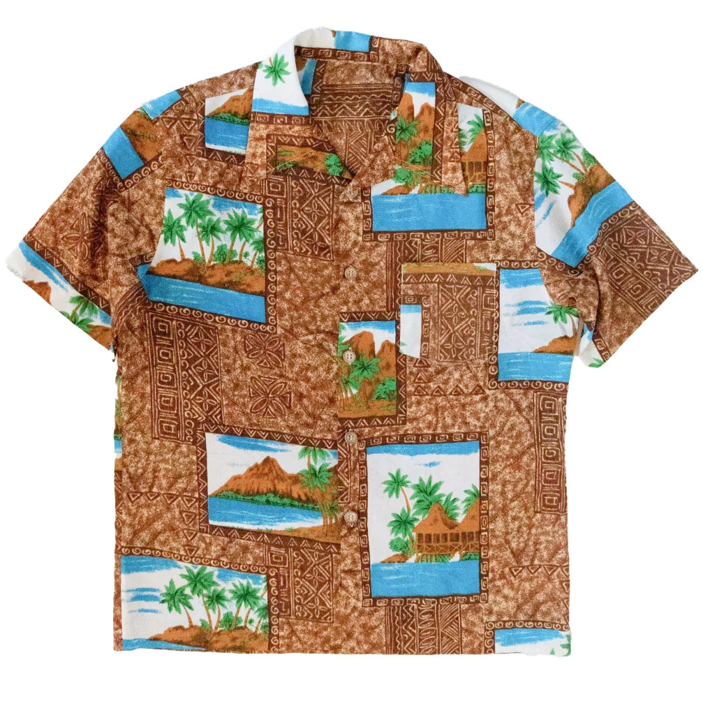 70s「ROYAL ISLANDER」Aloha shirt｜1970年代「ロイヤルイズランダー」アロハシャツ