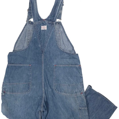 安価【雰囲気良】50s キャントバステム オーバーオール 50s~「BUCK HIDE」overalls|1950年代「バックハイド