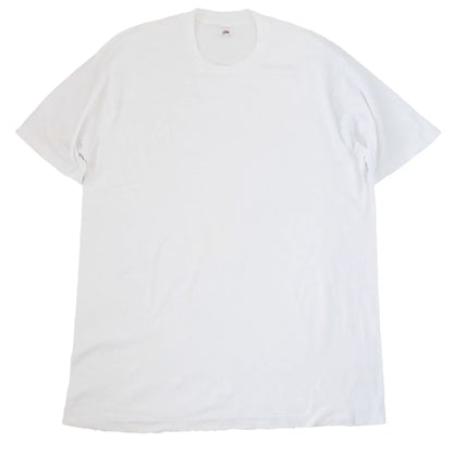 80s~「Fruit of the loom」Plain color T-shirt