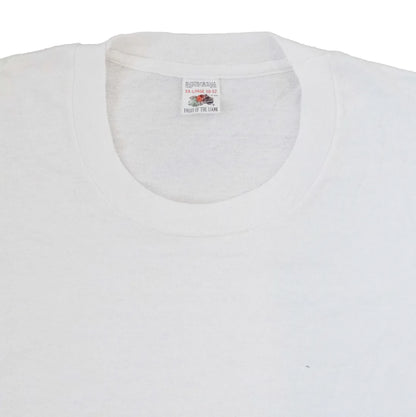 80s~「Fruit of the loom」Plain color T-shirt