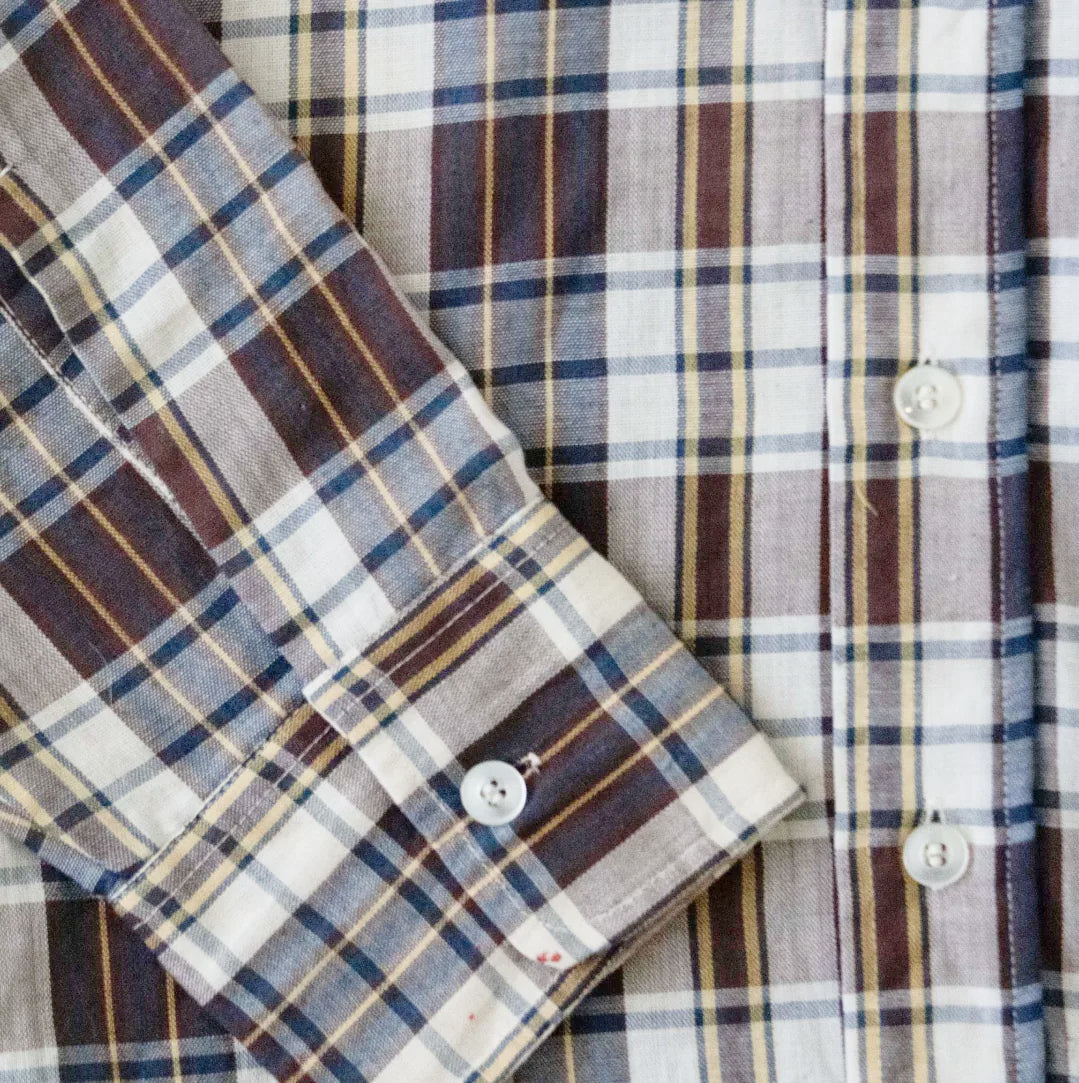 70s 「Montgomery WARD」 check shirt｜1970年代「モンゴメリーワード」チェックシャツ