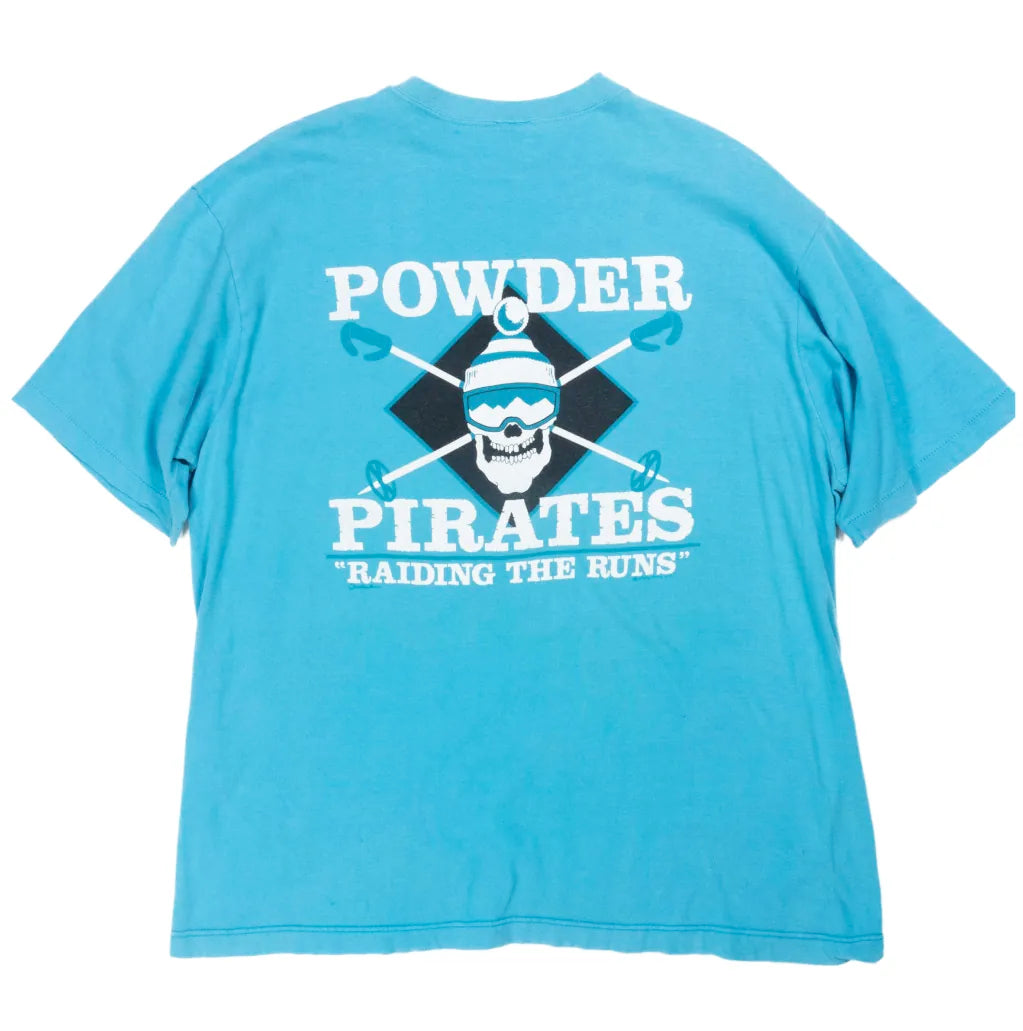 90s 「Crazy hirt」Powder Pirates T-shirt｜1990年代「クレイジーハート」パウダーパイレーツTシャツ