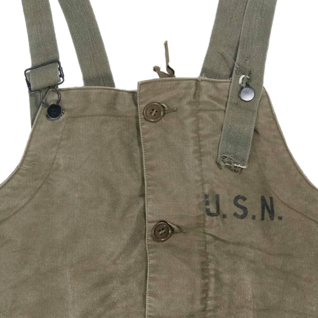 40s「US.Navy」Deck overalls｜1940年代「アメリカ海軍」デッキオーバーオール