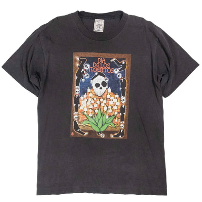 90s「Alore」Skull Print T-shirt｜1990年代「アローレ」スカルプリントTシャツ