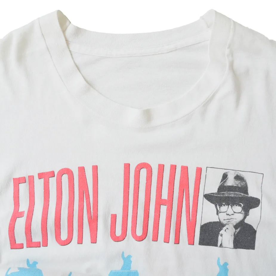 90s「ELTON JOHN」T-shirt｜1990年代「エルトン ジョン」Tシャツ