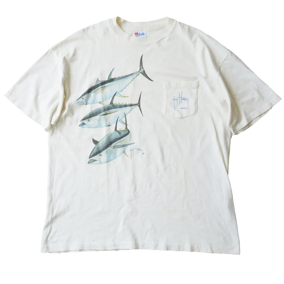 00s「Guy Harvey」Fish T-shirt｜2000年代「ガイハーベイ」フィッシュTシャツ