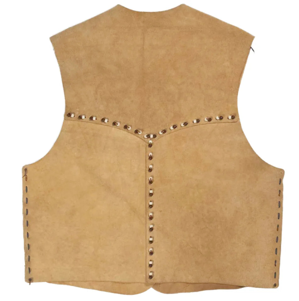 00s 「Hand craft」Leather Vest｜2000年代「ハンドクラフト」レザーベスト