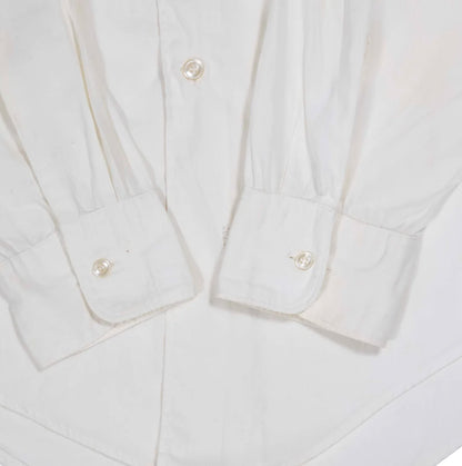 70s「COMBED YARN」white shirt｜1970年代「コーマヤーン」ホワイトシャツ