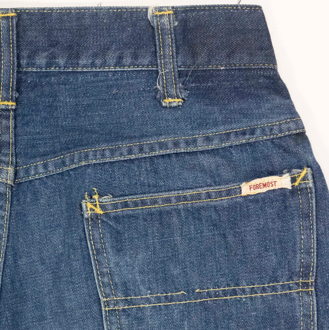 60s「FOREMOST」Denim pants｜1960年代「フォアモスト」デニムパンツ