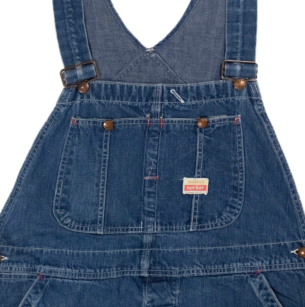 50年代 PAYDAY オーバーオール 50s「PAYDAY」overalls|1950年代「ペイデイ」オーバーオール