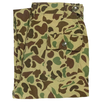 50s「Duck hunter camouflage」Baker pants｜1950年代「ダックハンターカモフラージュ」ベイカーパンツ