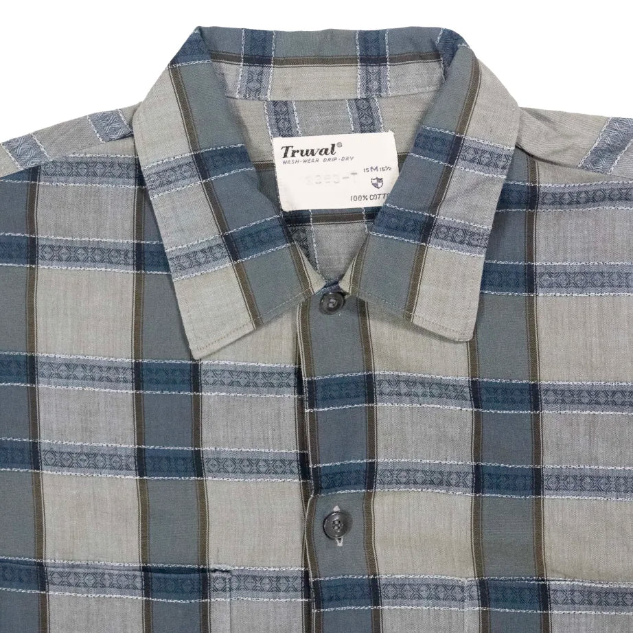 60s「Truval」check shirt｜1960年代「トゥルーヴァル」チェックシャツ