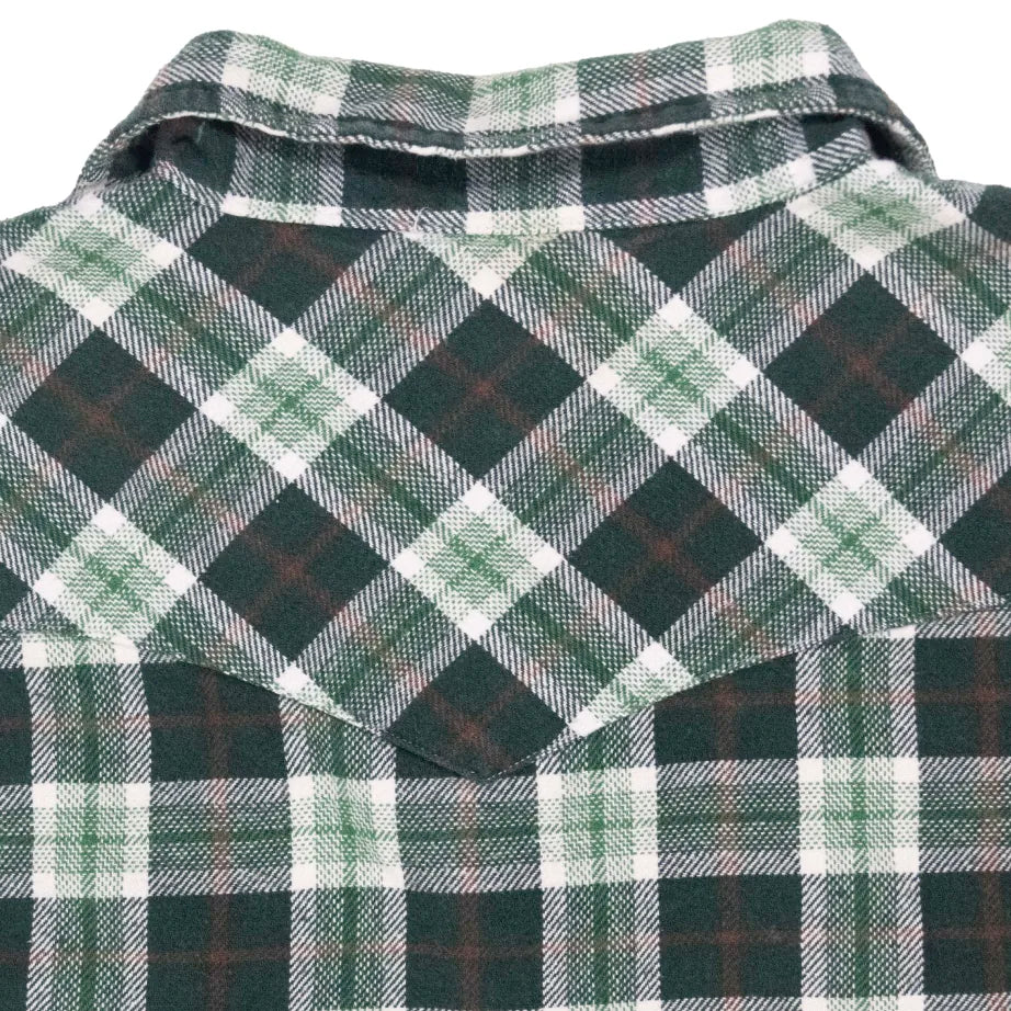 90s「Wrangler」Heavy flannel shirt｜1990年代「ラングラー」ヘビーネルシャツ