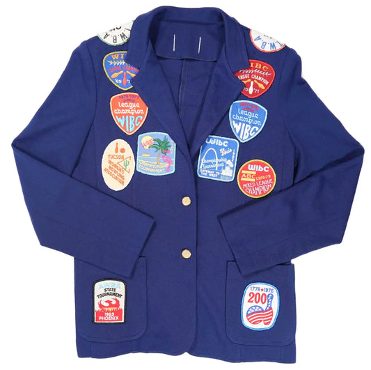 60s~Bowling champ Ladies jacket｜1960年代「ブランド不明」ボーリングチャンピオンレディースジャケット