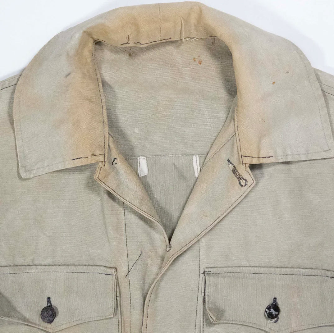 30s「French vintage」Animal button Hunting jacket｜1930年代「フランスヴィンテージ」アニマルボタン ハンティングジャケット