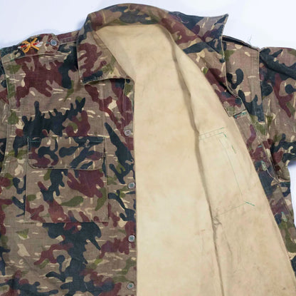 80s「Spanish Army」jigsaw pattern jacket｜1980年代「スペイン軍」ジグソーパターンジャケット