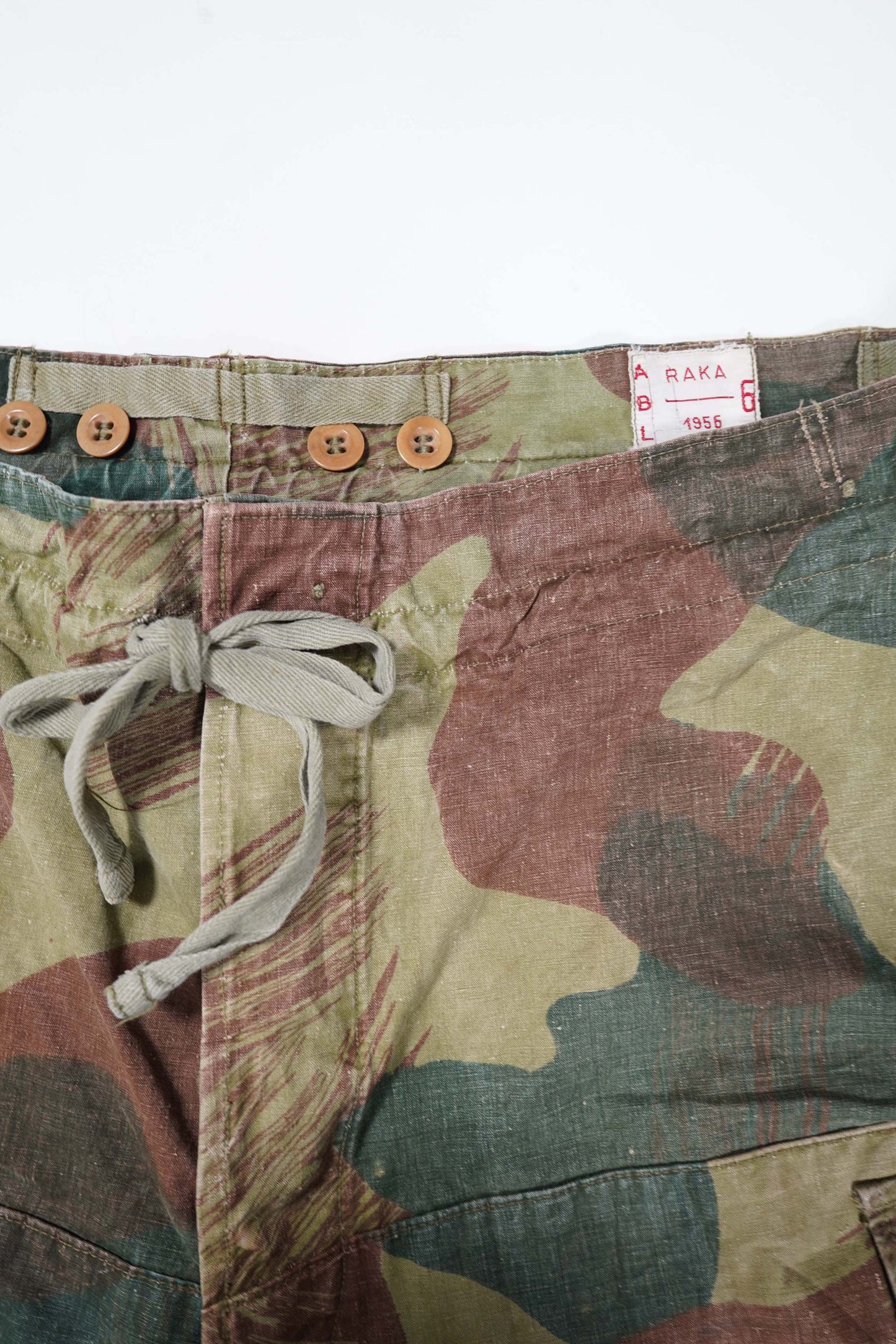 50s 「Belgium Army」Brash kamo pants