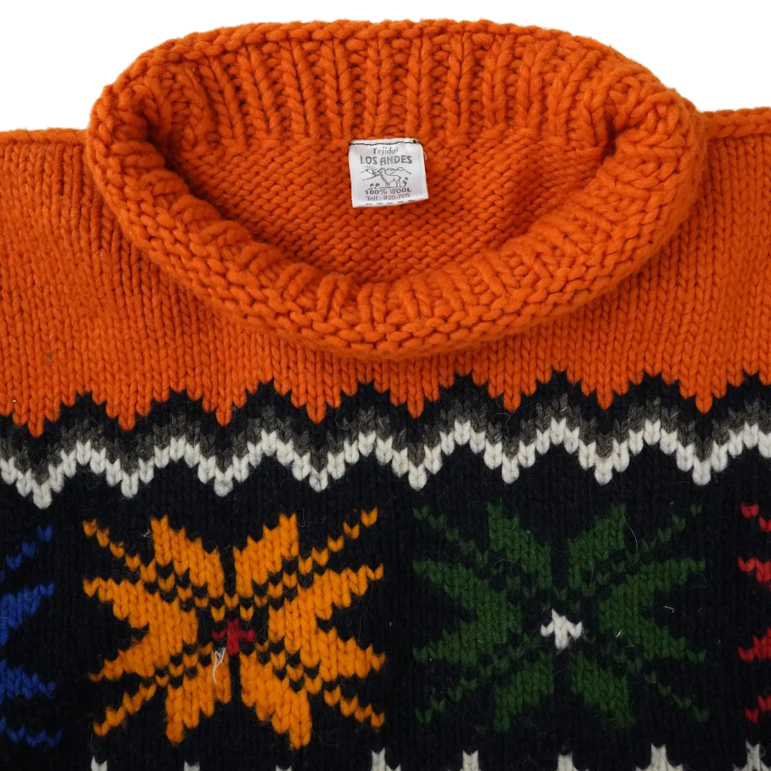 90s「Hand made」Ecuador knit|1990年代「ハンドメイド」エクアドルニット