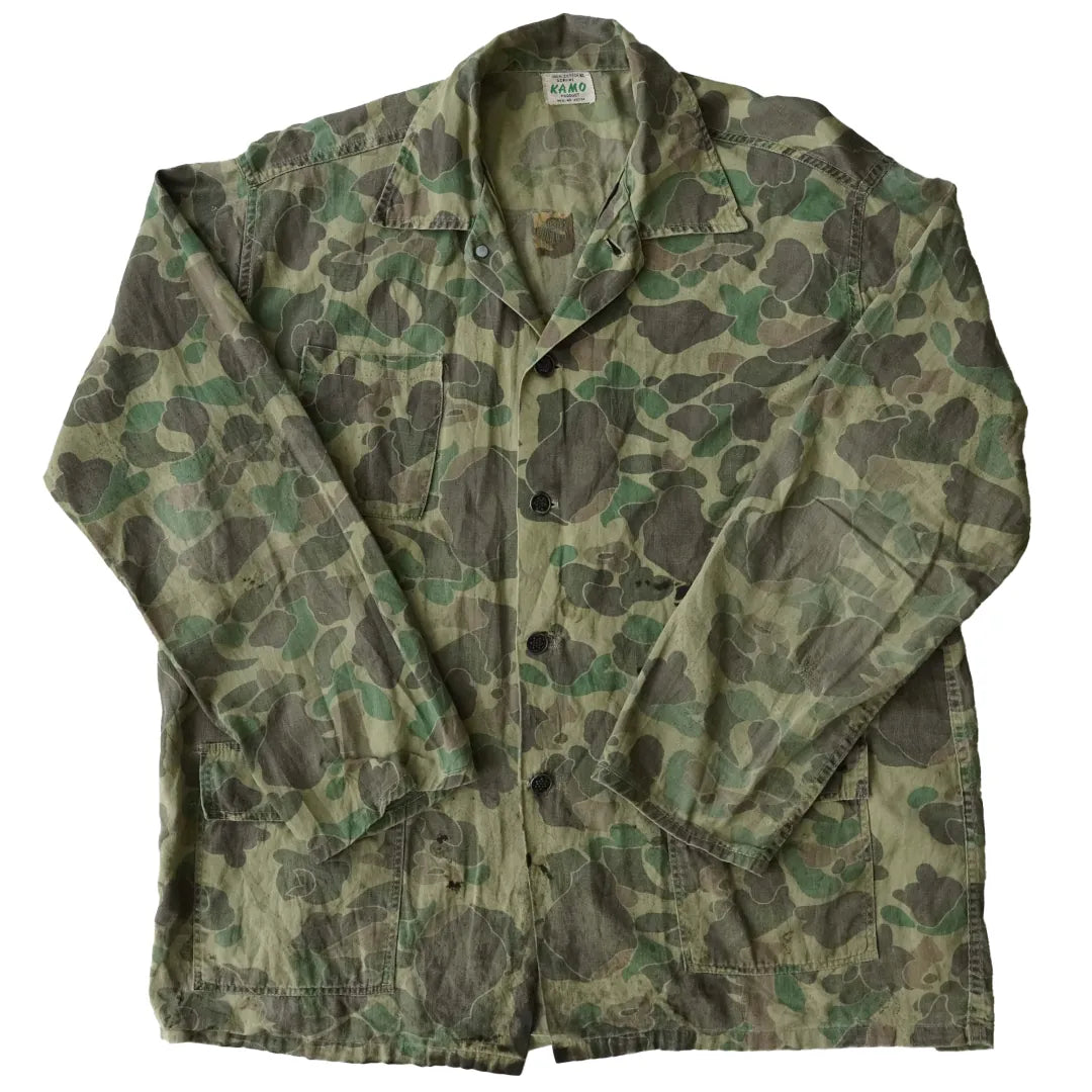 60s 「KAMO」duck hunter camouflage jacket|1960年代「カモ」ダックハンターカモジャケット