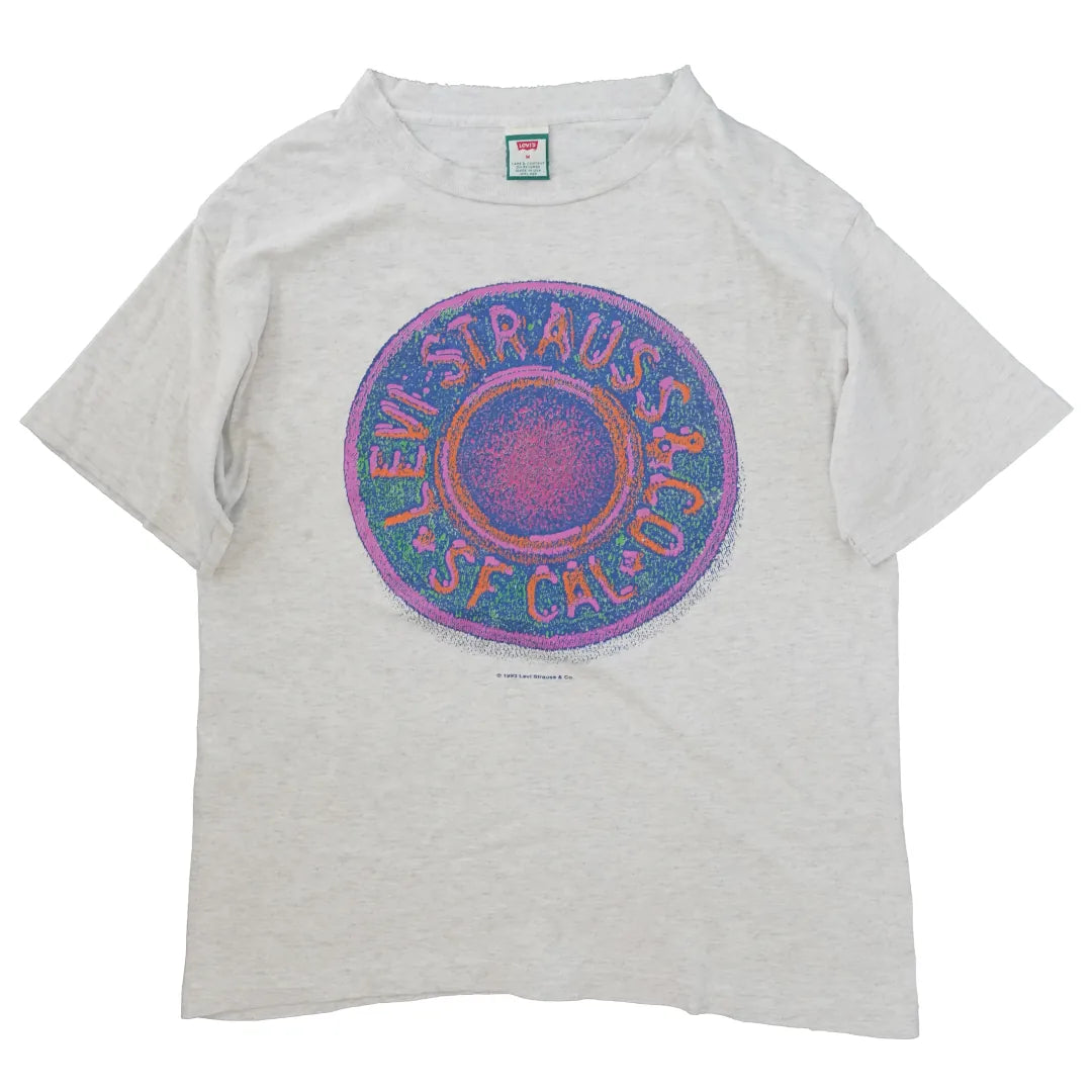 90s「Levis」psychedelic print T-shirt|1990年代「リーバイス」サイケデリックプリントTシャツ