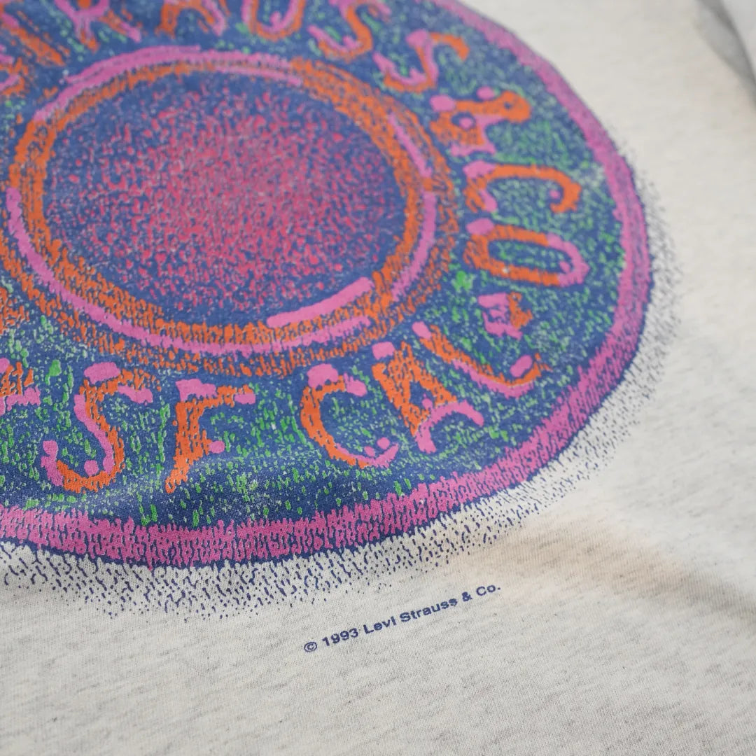 90s「Levis」psychedelic print T-shirt|1990年代「リーバイス」サイケデリックプリントTシャツ