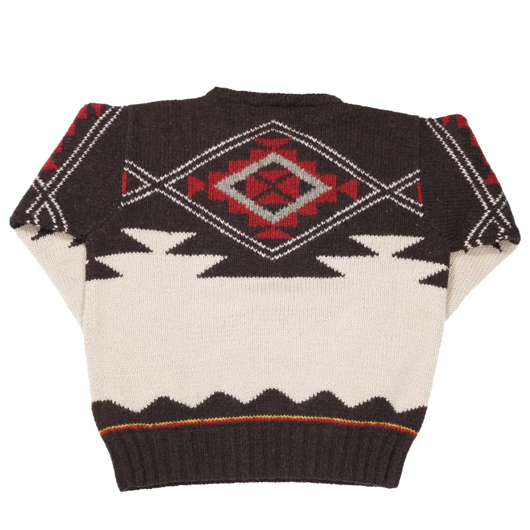 00s 「Ralph Lauren」Native design knit｜2000年代「ラルフローレン」ネイティブ柄ニット