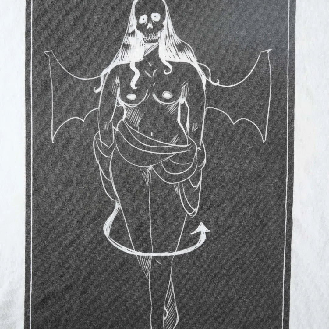 00s「GILDAN」Skull print T-shirt|2000年代「ギルダン」スカルプリントTシャツ