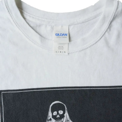 00s「GILDAN」Skull print T-shirt|2000年代「ギルダン」スカルプリントTシャツ
