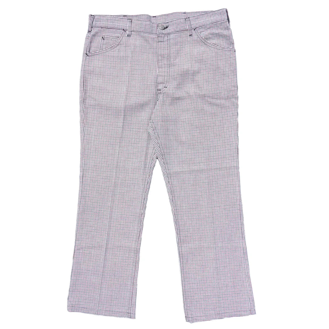 70s「Lee」Houndstooth pattern pants｜1970年代「リー」千鳥柄パンツ
