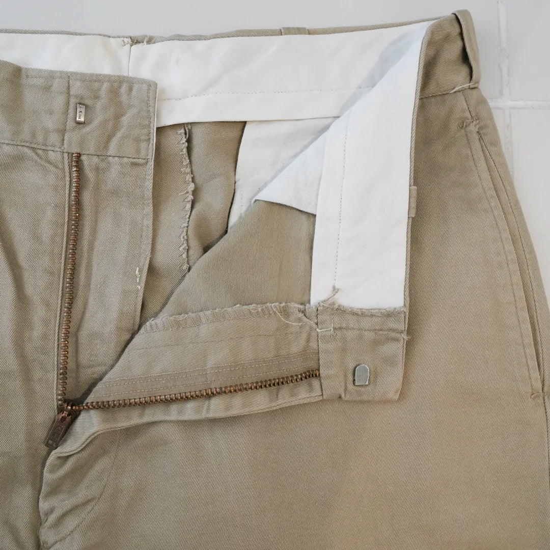 70s 「US Army」Chino trouser|1970年代「アメリカ軍」チノパンツ