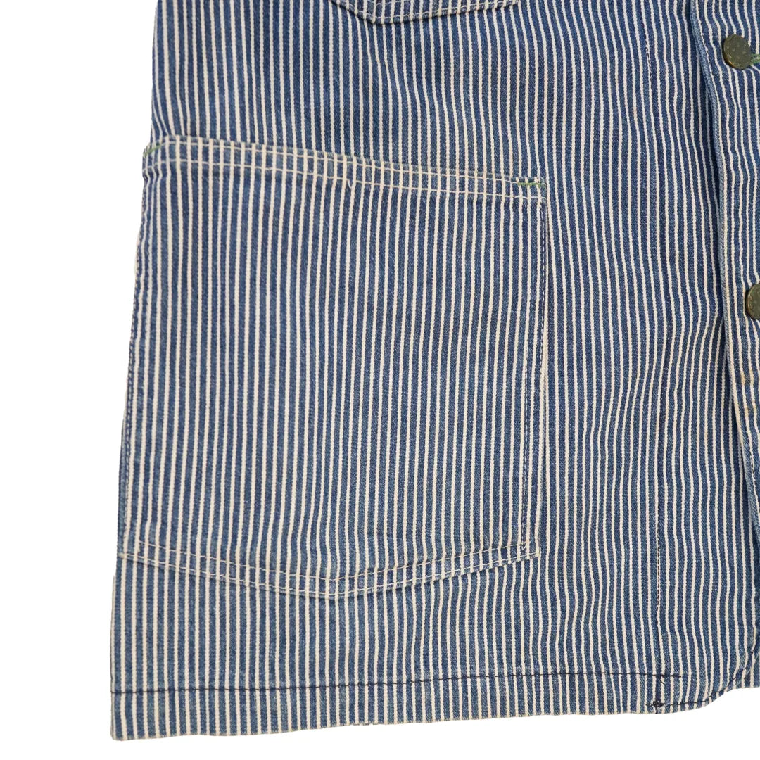 70's VINTAGE OSHKOSH ヒッコリーカバーオール 42 70s 「OSHKOSH」hickory coverall|1970年代「オシュコシュ